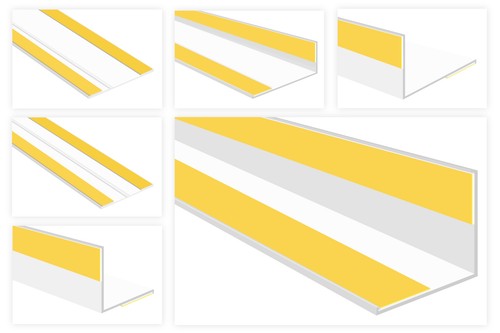 Barra piatta pvc hexim - pvc,