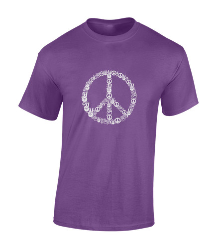 Shirt uomo peace hands - uomo,