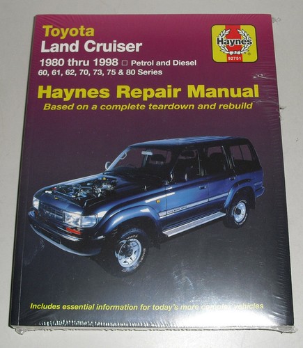 Manuale riparazione toyota - manuale, di
