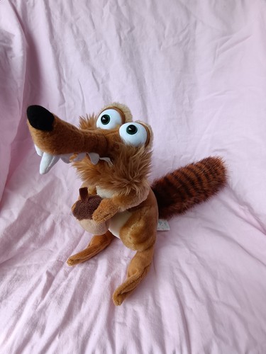 Peluche ecureuil scrat age - scrat,