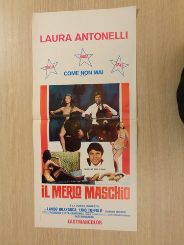 Locandina originale merlo - locandina,