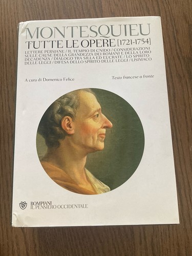 Montesquieu opere complete - montesquieu,
