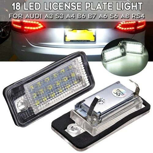Luci targa led per auto - led,