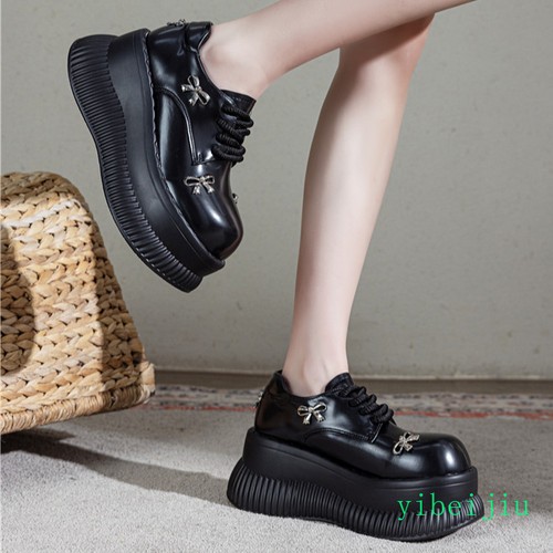 Women round toe platform - round,