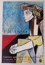 Manifesto originale mostra Picasso, Galeries Nationales du Grand Palais, Paris 1