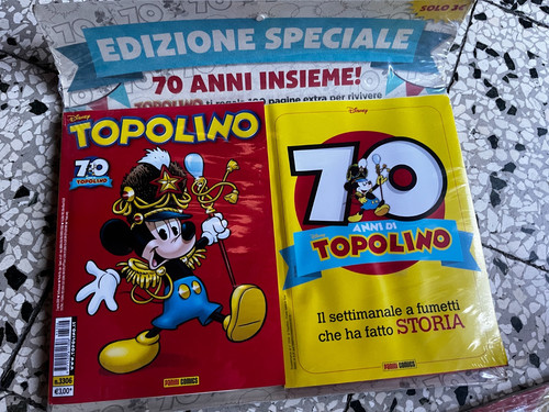 Topolino 3306 70 anni - topolino,
