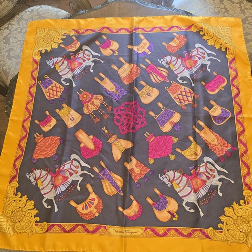 Sciarpa vintage seta - vintage,