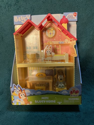 Bluey mini home - bluey, playset