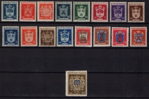 San marino 1945 - marino, 17