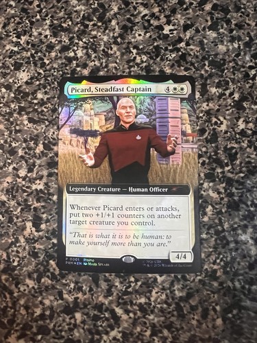 Star trek mtg promo magic - trek,