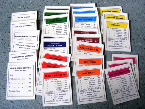 Set monopoli vintage anni - set,