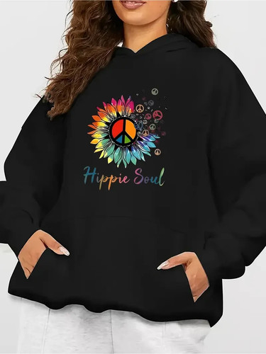 Felpa con cappuccio pullover