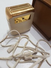 Rasoio Elettrico Da Viaggio SCHICK IMPERIAL anni 50  in bachelite Vintage 
