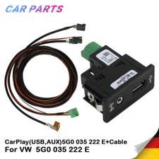 Kit cavi presa Discover Media MIB2 USB AUX Carplay 5G0035222E navigatore per VW Golf