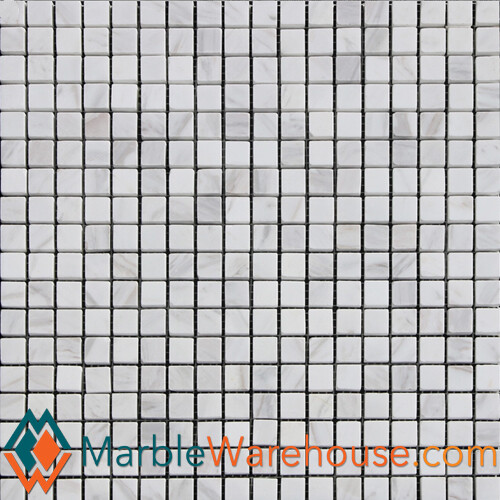 Mosaico marmo bianco - ,