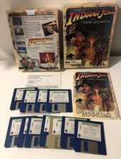 Indiana Jones Fate Of Atlantis Amiga *COMPLETO* Cto Versione Italiana Commodore