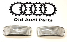 NUOVO OEM originale indicatore di direzione bianco set anteriore sinistro destro Audi Cabrio Coupe S2 tipo 89