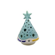 Lanterna per candela Natalizia Ceramica Vietri Made in Italy Decorazione Natale