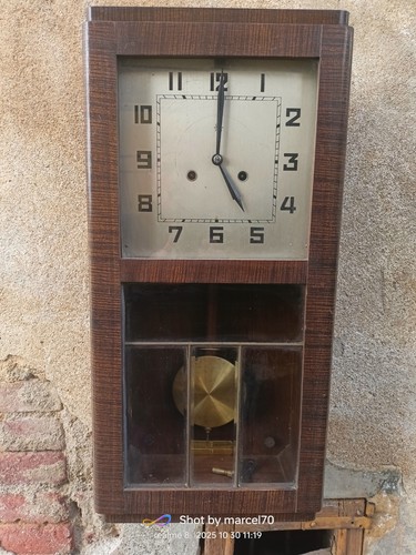 Antico pendolo orologio - orologio, da