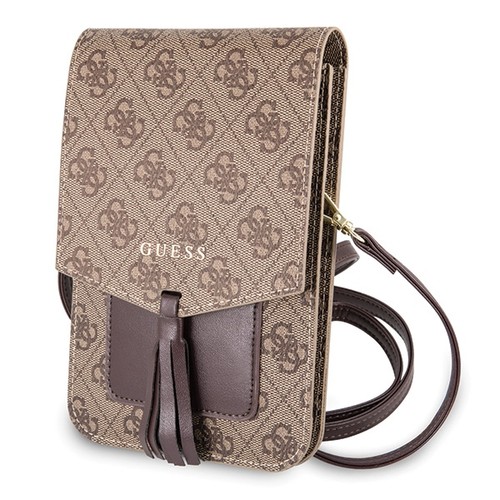 Borsa mano guess marrone - 4g,