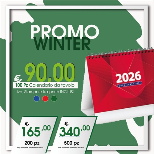 Calendario tavolo 16x15 - da,