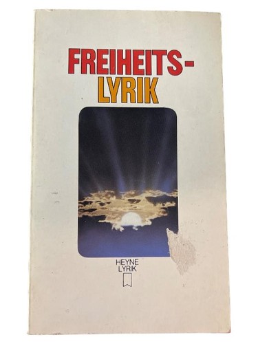 Heyne lyrikbuch freiheit - heyne,