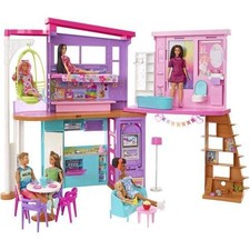 Mattel barbie casa malibu - barbie,