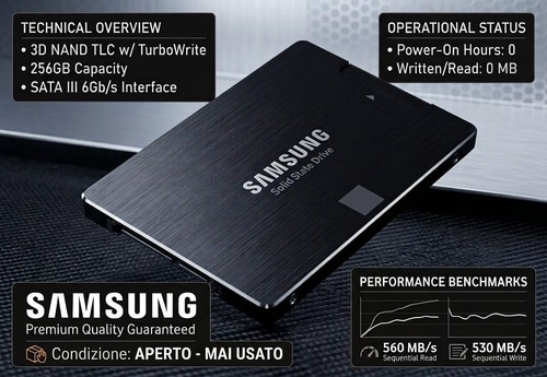 Samsung ssd 256gb sata 3 - samsung,