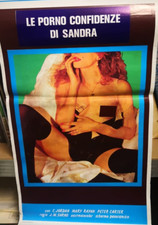 LOCANDINA CINEMA FILM MARY RAYAN LE PORNO CONFIDENZE DI SANDRA