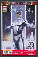 Superior Iron Man 1 Armatura Italiana Endo-Sym Illuminati Edizione Estera Euro VFNM