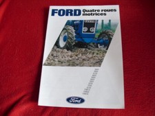BROCHURE  PUBLICITAIRE  TRACTEURS  FORD  4  ROUES MOTRICES  2600 AU TW 30