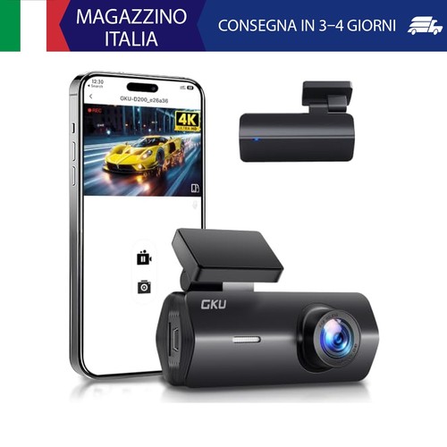 Gku dash cam auto - auto, 4k