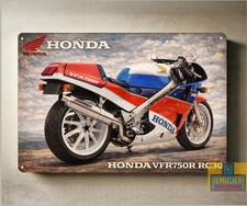 Poster in metallo per moto