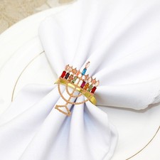  4 Pcs Anelli Per Tovaglioli Da Tavola Porta Arredamento Del Tavolo Pranzo Fibli