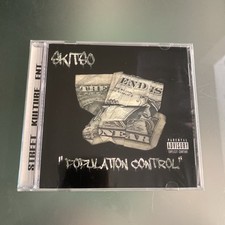 RARE INDIE HIP HOP- SKITSO - POPULATION CONTROL 2015  Brand New Sealed