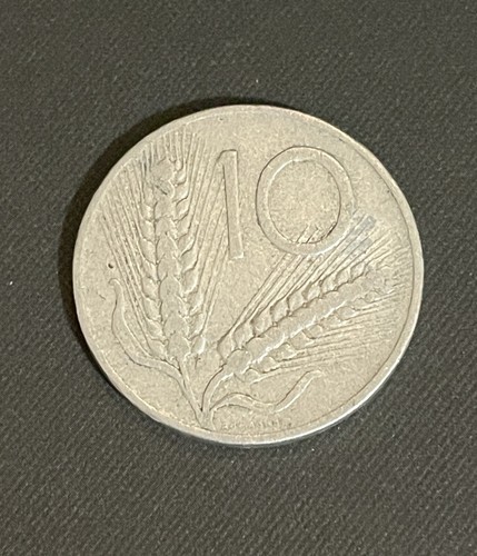 Moneta lire spiga - moneta, 10