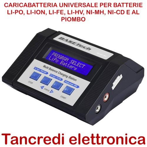 Caricabatterie per batterie