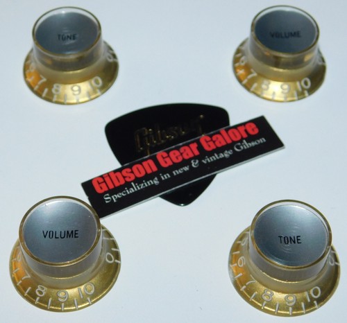 Les paul knobs set - les, top