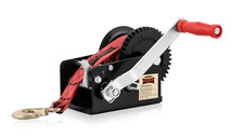 Dragon Winch verricello manuale 2500 libbre / 1133 kg con cinghia 10 m | verr...