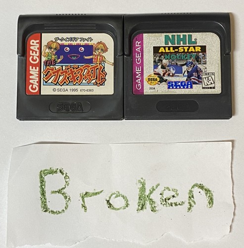 Sega game gear - lotto, 2