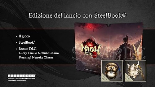 Nioh steelbook launch - nioh,