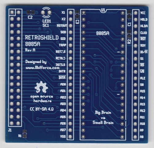 8085 retro shield per arduino - 8085,