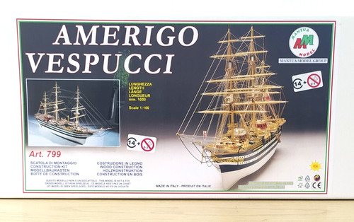 Mantua model 100 kit - 1:100, nave