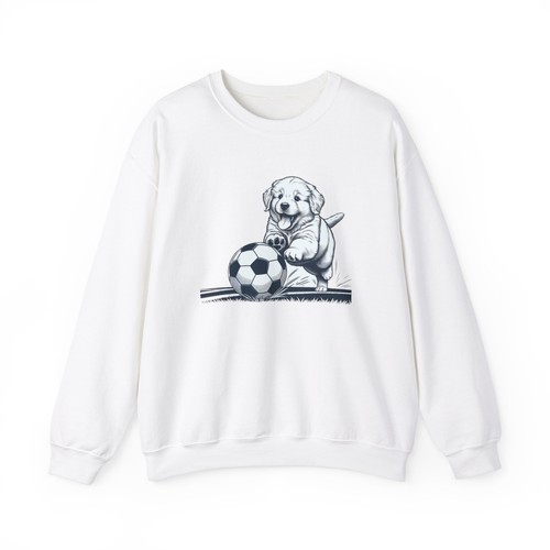 Felpa calcio cucciolo golden - felpa,