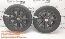 COPPIA CERCHI CERCHIO IN LEGA R14 NERO ORIGIN AIXAM miniauto IMPULSION 2010 2015