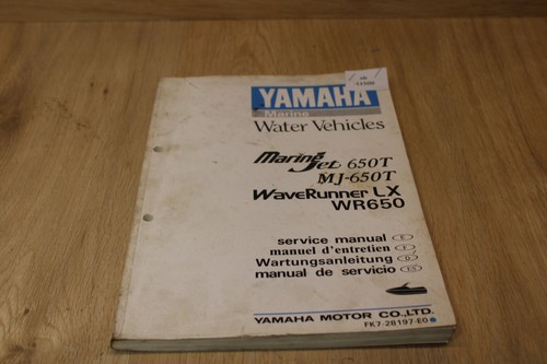 Yamaha marine jet 650t - yamaha,
