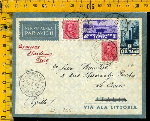 Regno posta aerea volo - , le