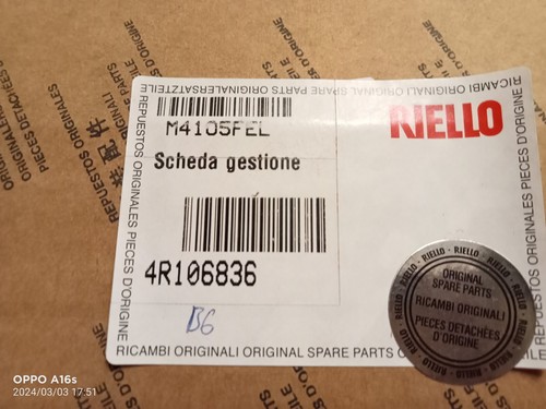 Scheda gestione riello - scheda,