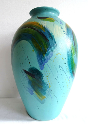 Vaso artista ceramica anni - vaso,