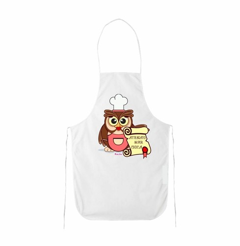 Grembiule bianco cucina - grembiule,